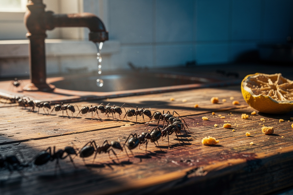 Que signifie la présence de fourmis dans la maison ?