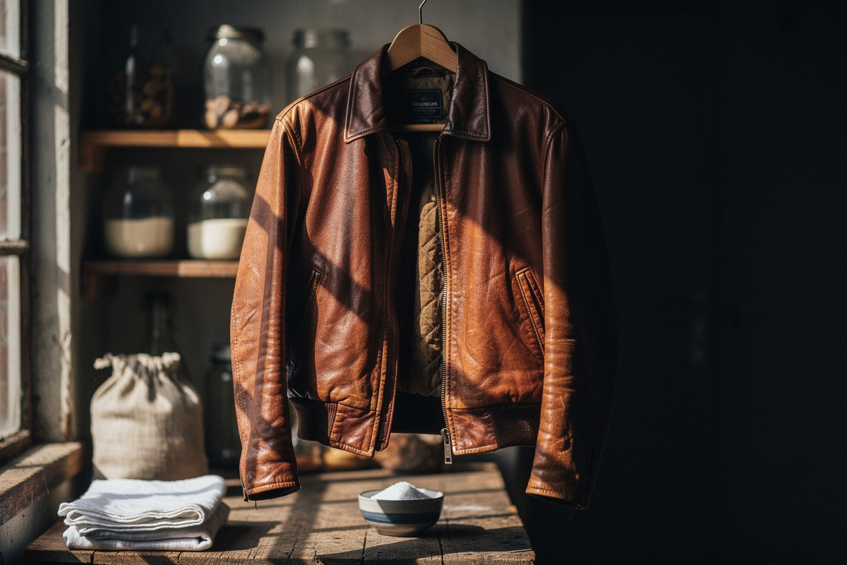 Comment enlever l’odeur de friperie sur un vêtement en cuir ?