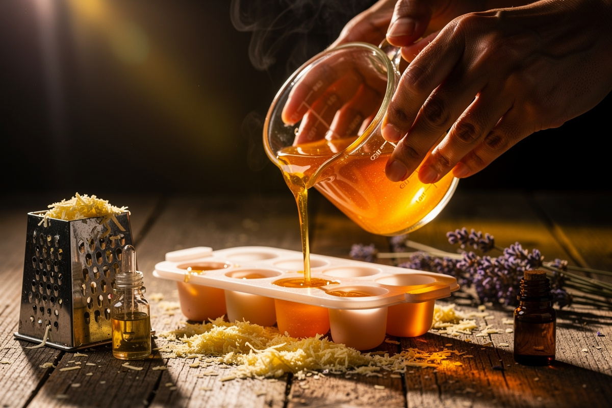 Comment faire fondre du savon sans eau facilement
