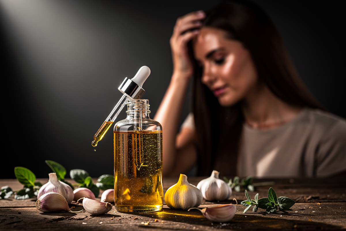 Huile d’ail sur les cheveux : quels dangers ?