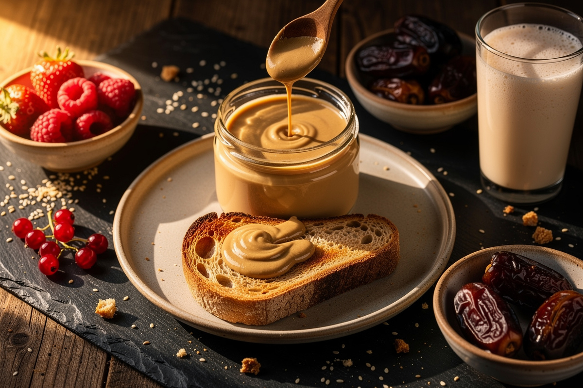 Purée de sésame au petit-déjeuner : idées et bienfaits