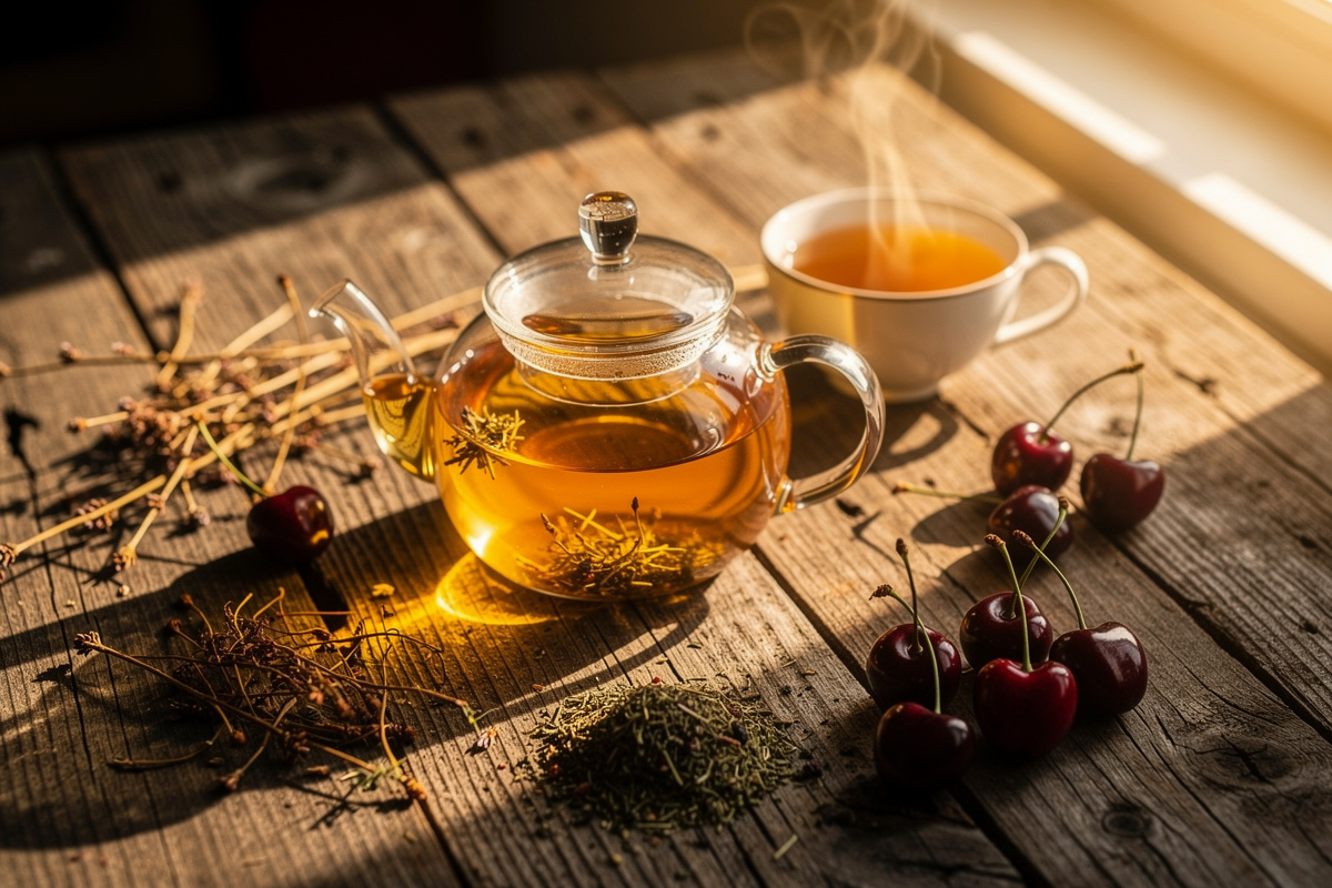 Queue de cerise : mon avis sur la tisane et la perte de poids