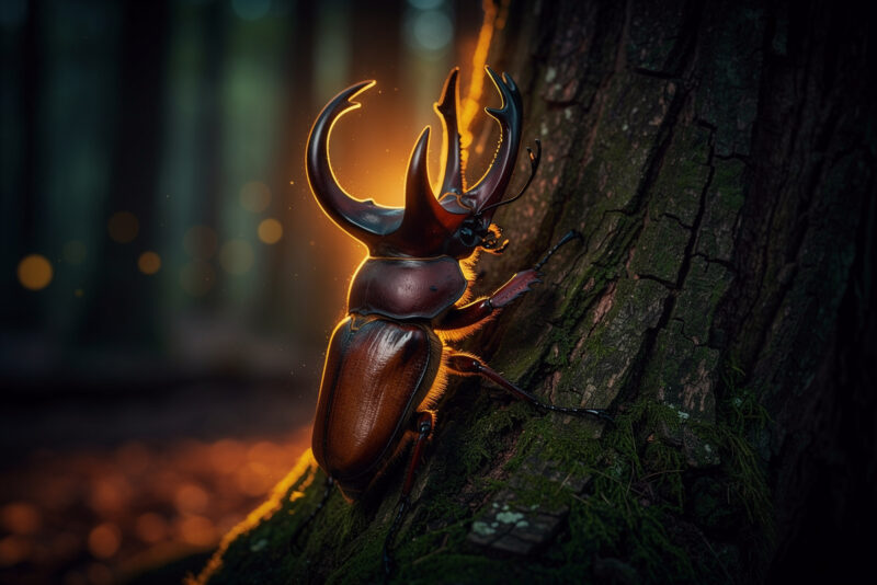 Lucane cerf-volant : signification spirituelle et symbolique