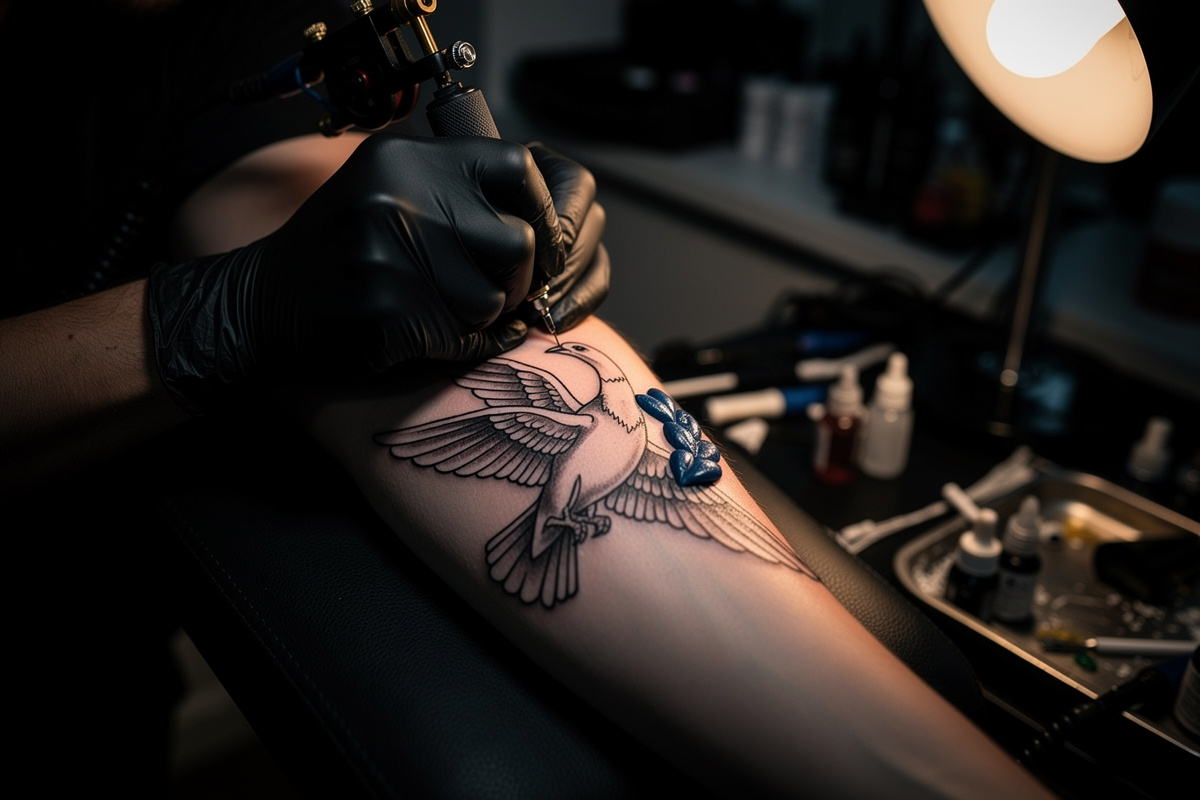 Tatouage colombe de la paix : conseils pour un design original