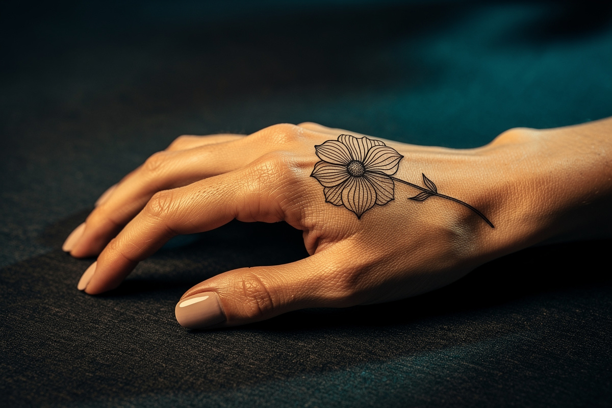 Tatouage de main pour femme : guide, douleur, soin et idées