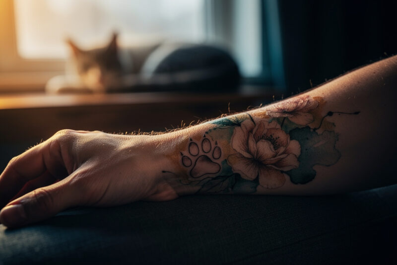 Tatouage patte de chat : quelle signification cachée ?