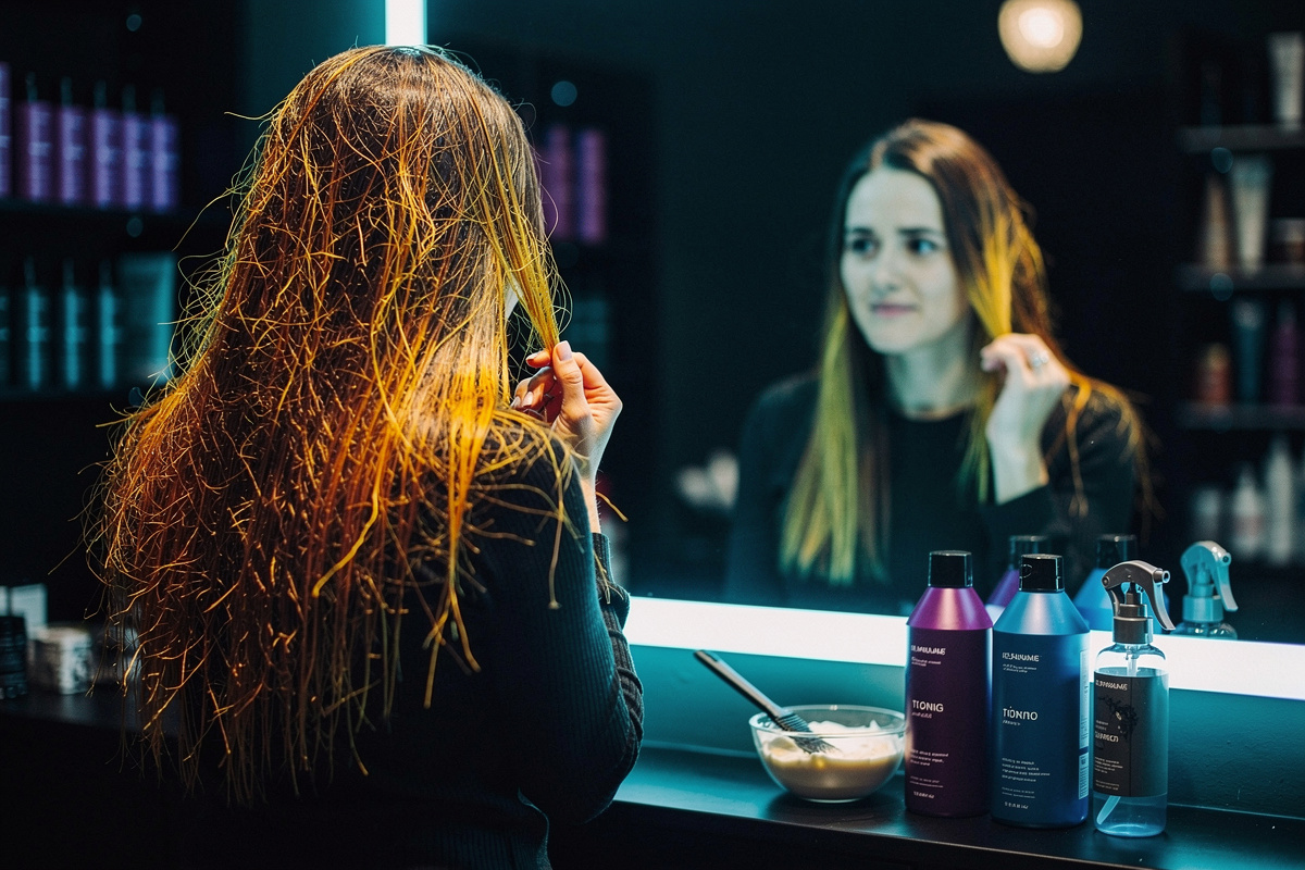 Comment rattraper une décoloration des cheveux ?
