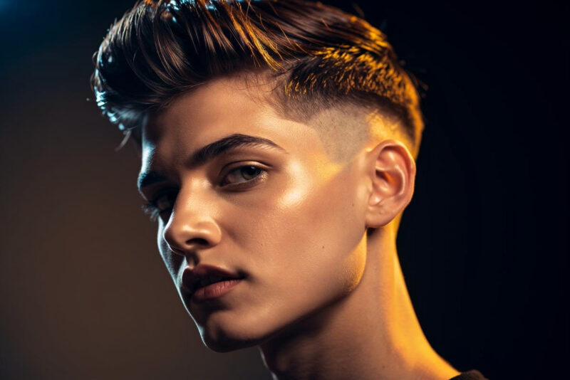 Taper haut : la coiffure qui donne du volume aux cheveux fins