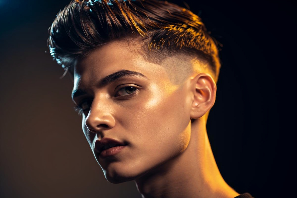 Taper haut : la coiffure qui donne du volume aux cheveux fins