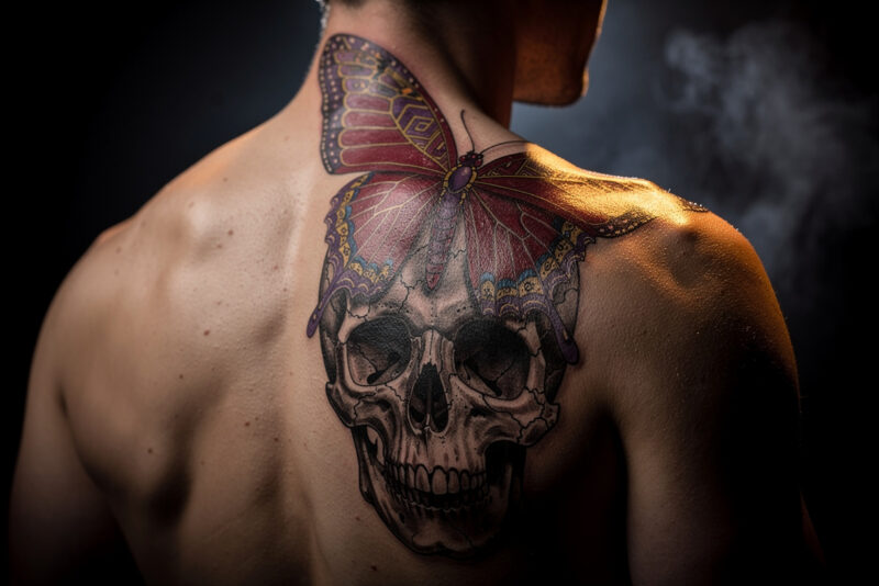 Tatouage papillon tête de mort : signification et pièges à éviter